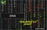 Dns “El Backdoor por default”