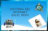 Historia del Internet - Perú.
