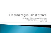 Hemorragia obstetrica 1a presentacion