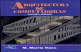 ARQUITECTURA DE COMPUTADORAS   MORRIS MANO - 3° EDICION