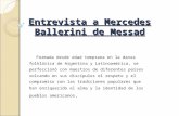 Entrevista a Mercedes Ballerini de Messad