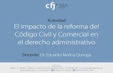 El impacto de la reforma del Código Civil y Comercial en el derecho administrativo