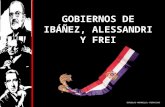 Gobiernos de ibáñez, alessandri y frei