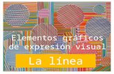 Elemento grafico de expresión visual la linea