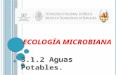 Ecología microbiana-aguas-potables