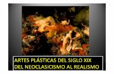 13.1 ARTES PLÁTICAS Del  Neoclasicismo al Realismo