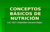 Conceptos basicos de nutricion - Daleshka V