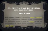 El fenomeno bullying
