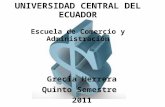 UNIVERSIDAD CENTRAL DEL ECUADOR GRECIA MARICELA HERRERA EIVAR