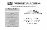 Registro oficial n° 180 código orgánico integral penal