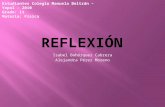 Reflexi³n F­sica