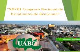 XXVIII Congreso Nacional de Estudiantes de Economía