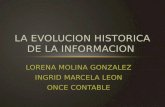 La evolucion de la informacion