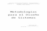 Metodologías para el Diseño de Sistemas