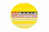 Alquiler de maquinaria - Maxim Domenech