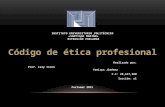 CODIGO DE ETICA Presentación1