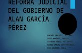 Reforma del aparato judicial - Alan Garcia