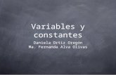 Variables y constantes