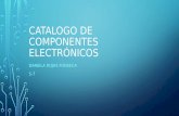 Catalogo de componentes electrónicos