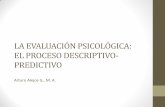 Proceso descriptivo predictivo de la Evaluación Psicopedagógica