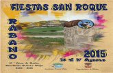 Programa Fiestas San Roque Rabano 2015