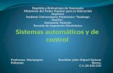 Sistemas automáticos y de control