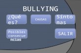 Modalidad "bullying"