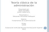 Teoría clásica de la administración (1)