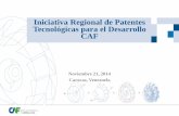 Caf iniciativa regional de patentes