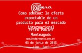 Adecuar oferta exportable_mercado_internacional 2015-06-03 @erickpaulet