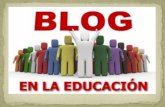 Blogs en la Educación.