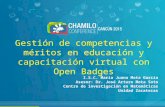 Gestión de competencias y méritos en educación y capacitación virtual con Open Badges