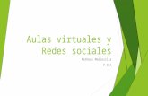 Aulas virtuales y redes sociales