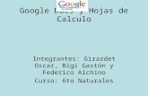 Google Docs Y Hojas De Calculo