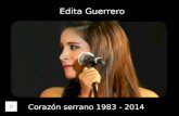 Edita Guerrero Neira. Siempre estará Presente en nuestros ♥♥♥
