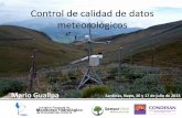 Control de calidad de datos meteorológicos