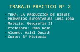 Ariel Dusach - La produccion de bienes primarios exportables 1852 1930