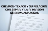 Enlace Ciudadano Nro 349 tema: chevron texaco y su relación con sepriv y la iv división de selva amazonas