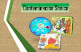 Contaminacion sonica