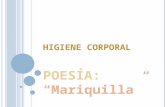 Poesía Mariquilla