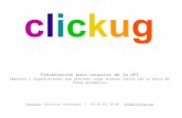 CLICKUG: Presentación de nuestra api para la creación automática de enlaces cortos personalizables para webs
