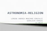ASTRONOMIA, RELIGION