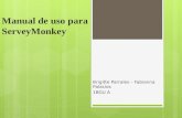Manual de uso para Servey Monkey