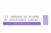 Reporte VI Jornada Diseño de Interiores UNIBE