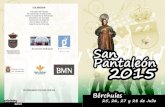 Programa San Pantaleon 2015