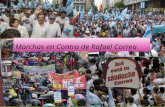 Marchas en contra de Rafael Correa