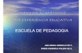 Creditos  Educativos  Unidades Academicas