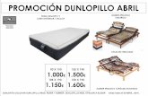 Oferta colchón Dunlopillo Rubik + somier por 1 euro