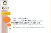 Propuesta Pedagógica Ecología Empresarial