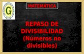 C5 mate   repaso de divisibilidad (números no divisibles) - 5º